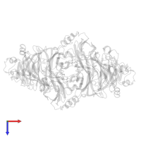 FORMIC ACID in PDB entry 7aq5, assembly 1, top view.