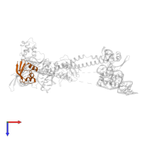 Uncharacterized protein YabO in PDB entry 7asa, assembly 1, top view.