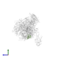 Small nuclear ribonucleoprotein G in PDB entry 7b0y, assembly 1, side view.