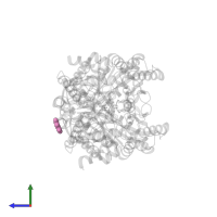 SUCCINIC ACID in PDB entry 7b4i, assembly 1, side view.