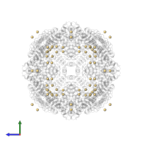 CADMIUM ION in PDB entry 7bom, assembly 1, side view.