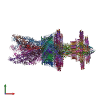 PDB entry 7cgo coloured by chain, front view.