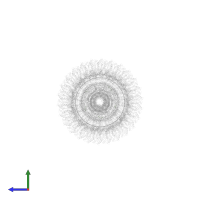 FlgB-Dc loop in PDB entry 7cgo, assembly 1, side view.