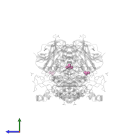 GLYCEROL in PDB entry 7ehi, assembly 1, side view.