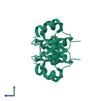 Phosphatidate phosphatase LPIN1 in PDB entry 7kih, assembly 1, side view.