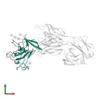Core protein precursor eE2 in PDB entry 7mww, assembly 1, front view.