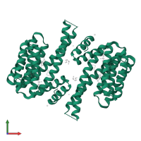 14-3-3 protein sigma in PDB entry 7o3a, assembly 1, front view.