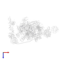 ZINC ION in PDB entry 7oop, assembly 1, top view.