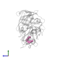 1-METHOXY-2-[2-(2-METHOXY-ETHOXY]-ETHANE in PDB entry 7qm6, assembly 1, side view.