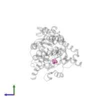GLYCEROL in PDB entry 7qut, assembly 1, side view.