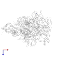 2'-DEOXYURIDINE 5'-MONOPHOSPHATE in PDB entry 7s01, assembly 1, top view.