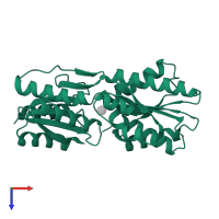 L-arabinose-binding periplasmic protein in PDB entry 8abp, assembly 1, top view.