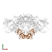 AioB in PDB entry 8cgs, assembly 2, front view.