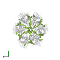 1,2-dioleoyl-sn-glycero-3-phosphoethanolamine in PDB entry 8drk, assembly 1, side view.
