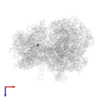Modified residue UR3 in PDB entry 8eiu, assembly 1, top view.