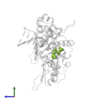 THYMIDINE-5'-TRIPHOSPHATE in PDB entry 8icw, assembly 1, side view.