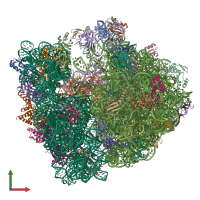 PDB entry 8ifb coloured by chain, front view.