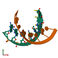 PDB entry 8psh coloured by chain, front view.