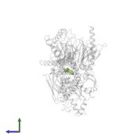 (2R,4S)-4-[(2S)-2-phenylbutyl]-1,3-oxazolidin-2-amine in PDB entry 8uhb, assembly 1, side view.
